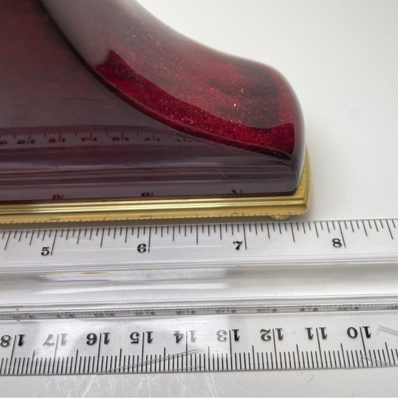 Danbury Clock Company German Movement Small Desk Clock READ - Picture 5 of 16